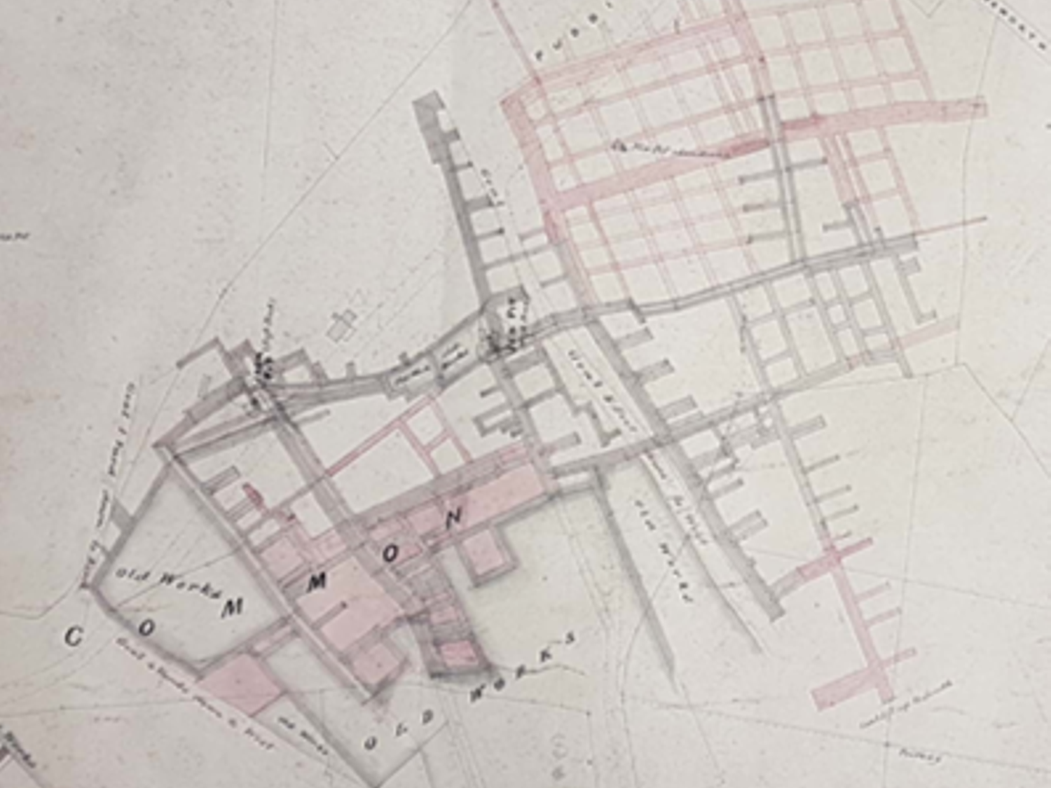 Coal Mining Workings Plan